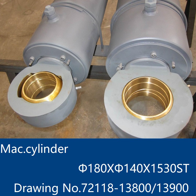 Mac.cylinder Φ180XΦ140X1530ST-Drawing No.72118-13800/13900