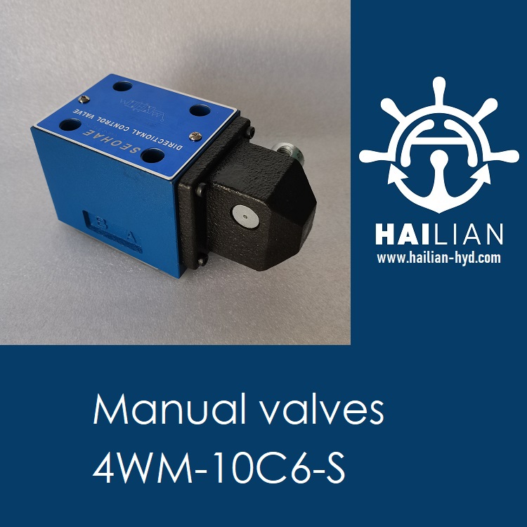 Manual valves 4WM-10C6-S ship hydraulic spares