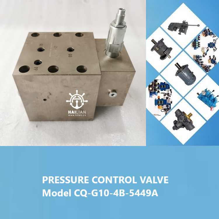 PRESSURE CONTROL VALVE  Model CQ-G10-4B-5449A FOR DECK CRANE