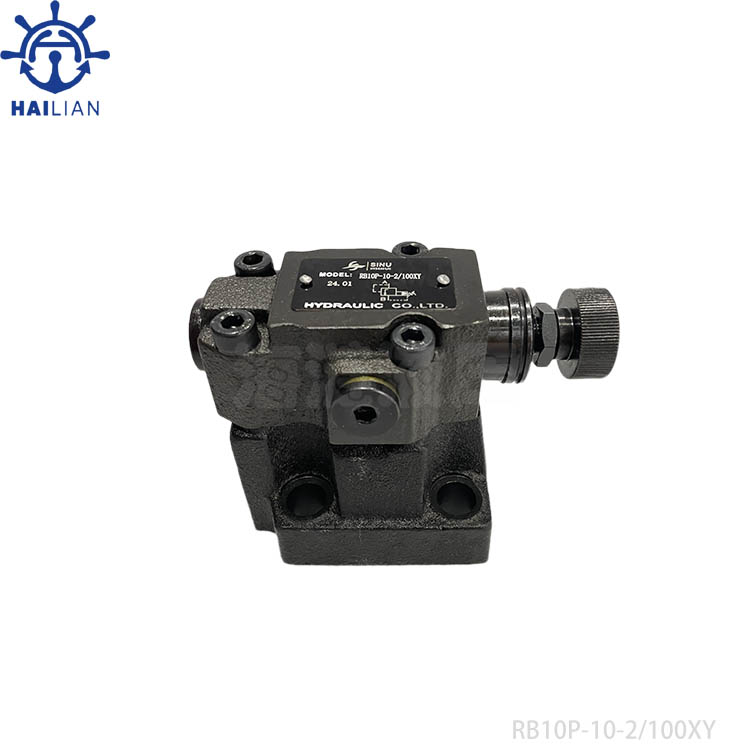 PRESSURE RELIEF VALVE RB10P-10-2/100XY,HOSE HANDLING CRANE HYDRAULIC SPARES