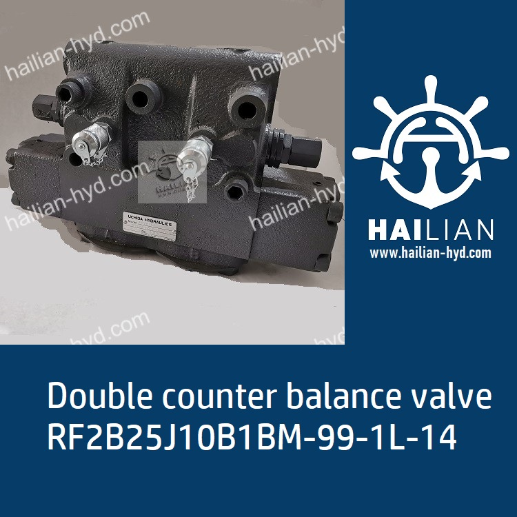 Double counter balance valve RF2B25J10B1BM-99-1L-14
