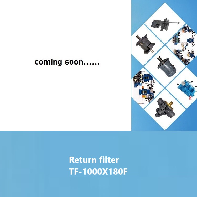 Return filter TF-1000X180F for WINDLASS & MOORING WINCHES