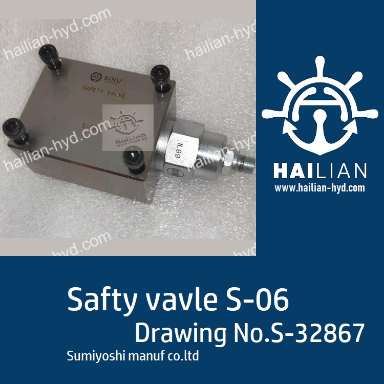 Control valve MP4-F06-5C-PCS Dwg.No.HZ3-11435 SUMIYOSHI S-06
