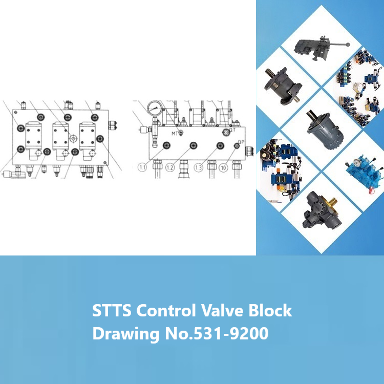 STTS Control Valve Block Drawing No.531-9200 HATCH COVER