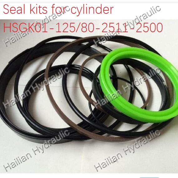 Seal kits for cylinder HSGK01-125/80-2511-2500
