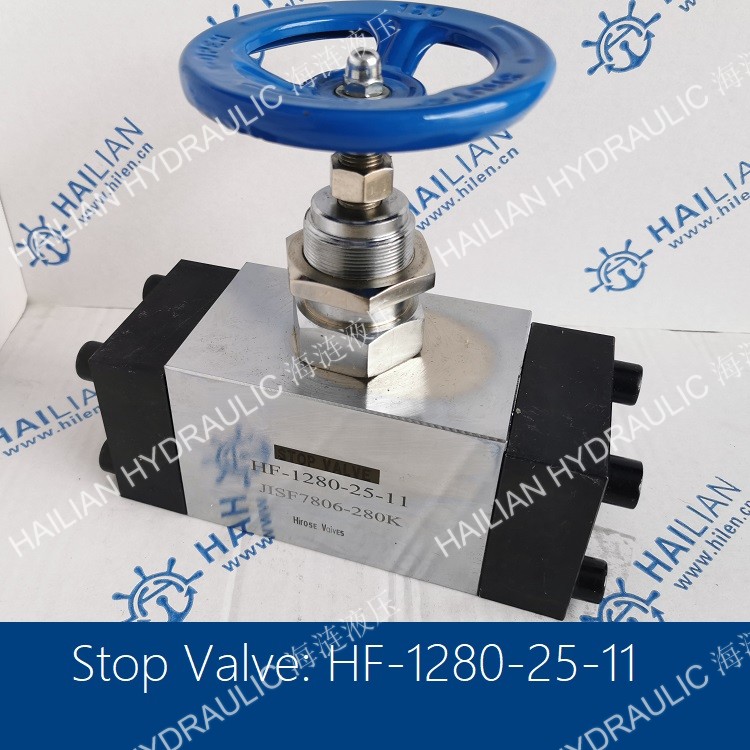 Hirose Stop Valve HF-1280-25-11