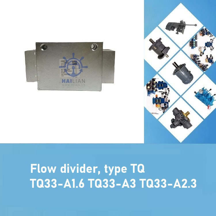 TQ33-A1.6 TQ33-A3 TQ33-A2.3 Flow divider, type TQ VAVLE