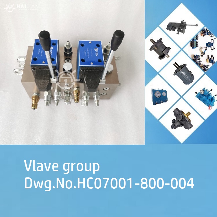 Valve group Dwg.No.HC07001-800-004