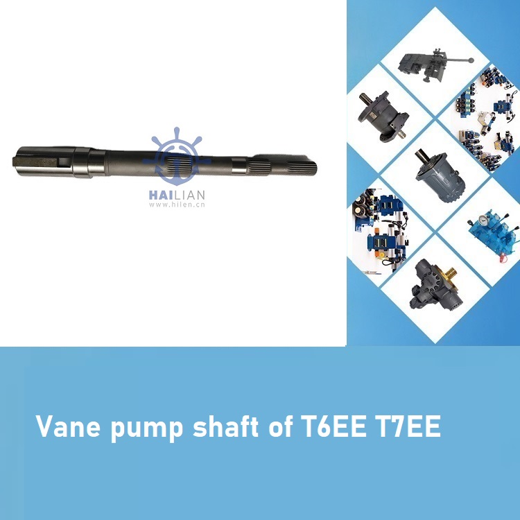 Vane pump shaft of T6EE T7EE