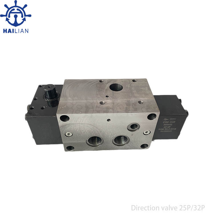 Rauma Hydraulic valve direction valve 25P/32P for mooring winch -spare parts