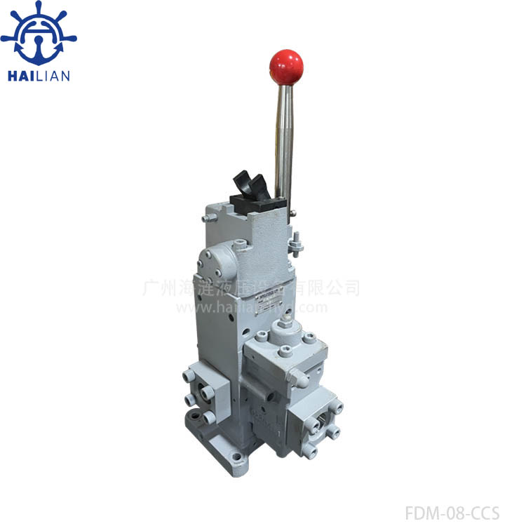 Control valve FDM-08-CCS for hydraulic deck machinery