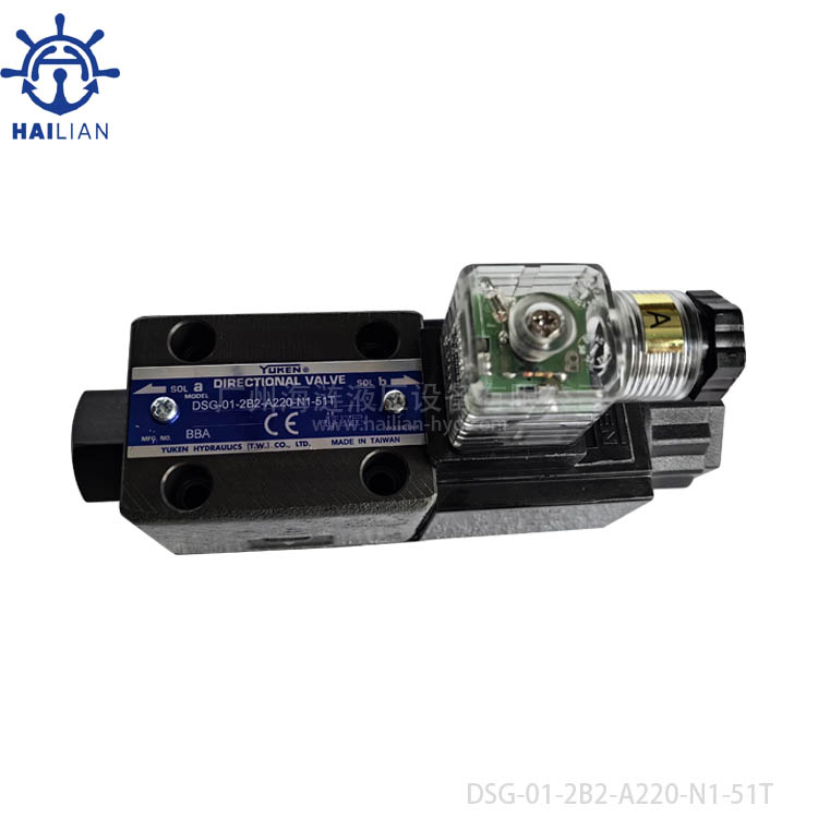 Solenoid Directional Valve DSG-01-2B2-A220-N1-51T Deck Crane Hydraulic System Sapre Part