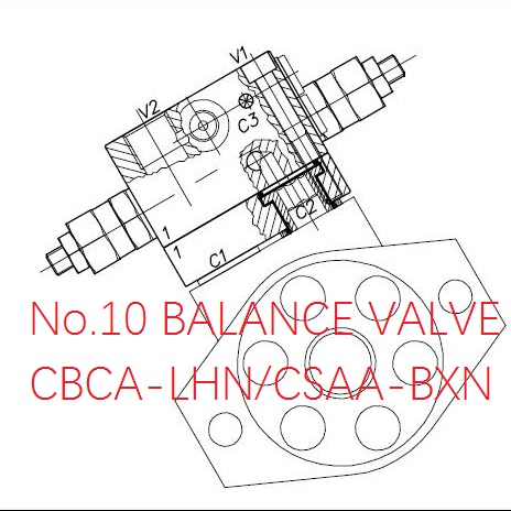 DOUBLE CONTERBALANCE VALVE