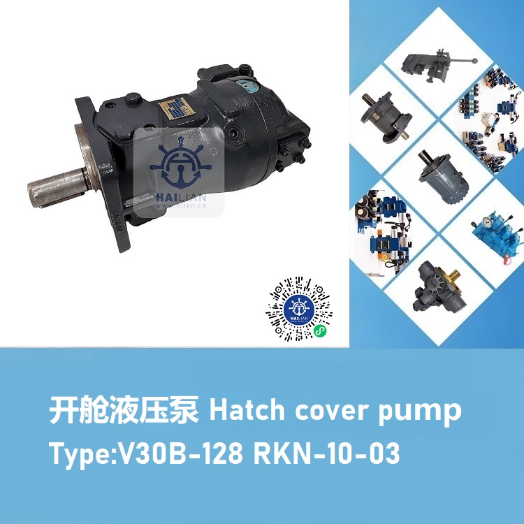 Nippon Pusnes hatch cover hydraulic pump Type：V30B-128 RKN-10-03