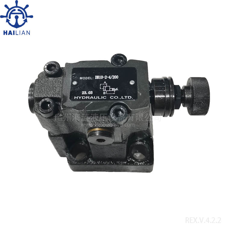 Relief valve DB10-2-4/100 for deck crane