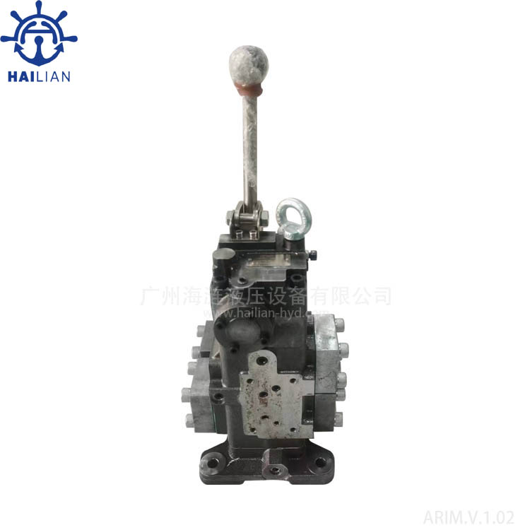 Hydraulic control valve block JHH-06-6C-P-70 for steel hatch cover