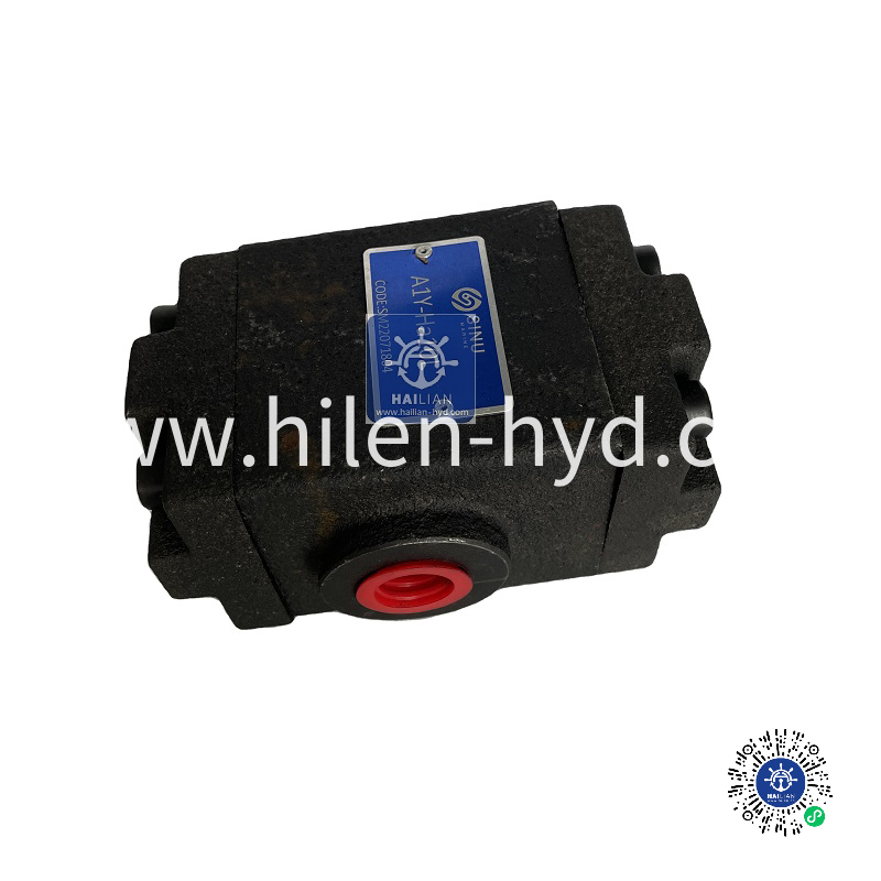 Liquid-control backstop valve-check valve A1Y-Ha10L for hatch cover-marine hydraulic ship spares