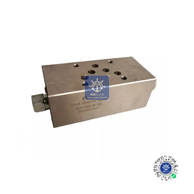 Check modular valve model:OCV-G03-W-J50 for marine hatch cover