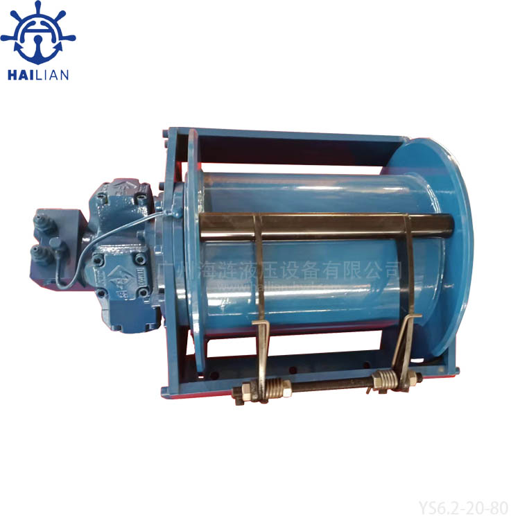 Hydraulic winch YS6.2-20-80