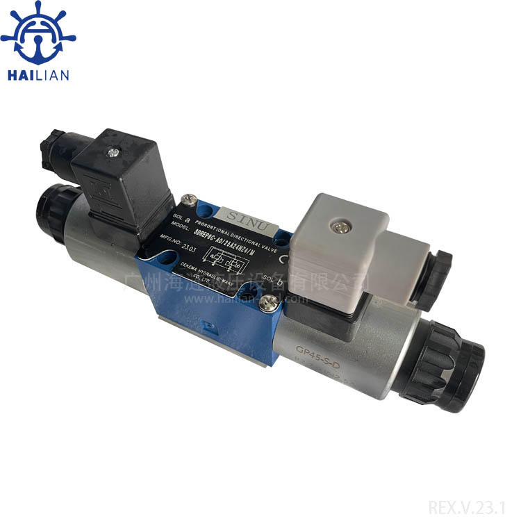 Proportional directional valve 3DREP6C-AO/25A24NZ4/M for cargo crane