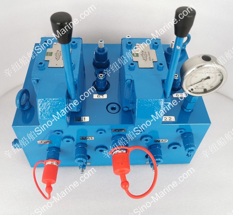 Hydraulic valves for deck crane hatch cover spare parts