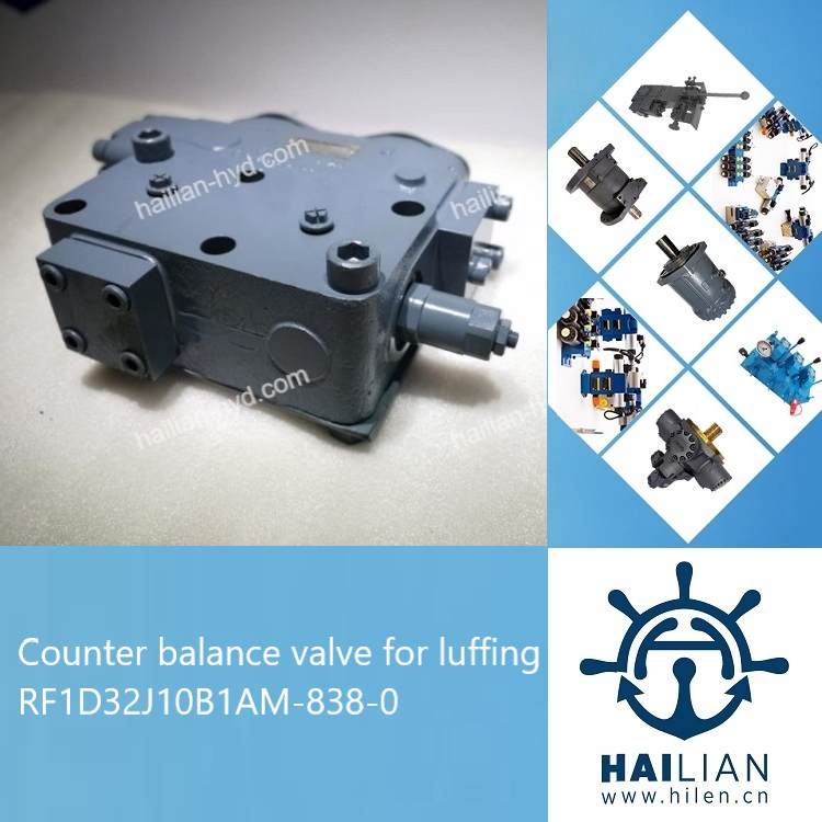 Counter balance valve for luffing ,RF1D32J10B1AM-838-0