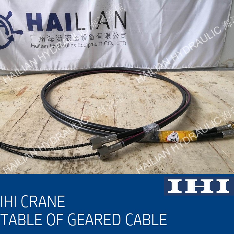 TABLE OF GEARED CABLE