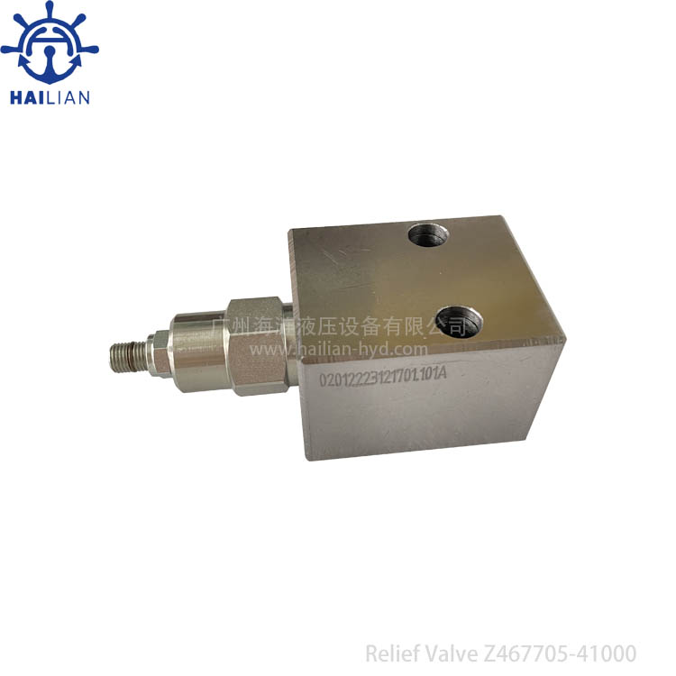 Relief Valve Z467705-41000 For Cargo Hose Handling Crane