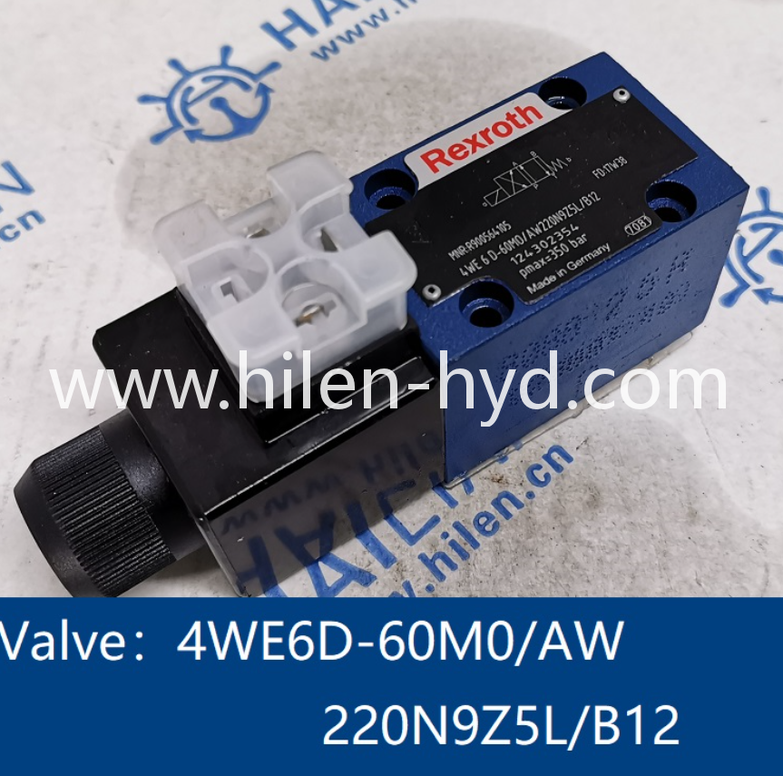 Solenoid valves 4WE6D-60M0/AW220N9Z5L/B12