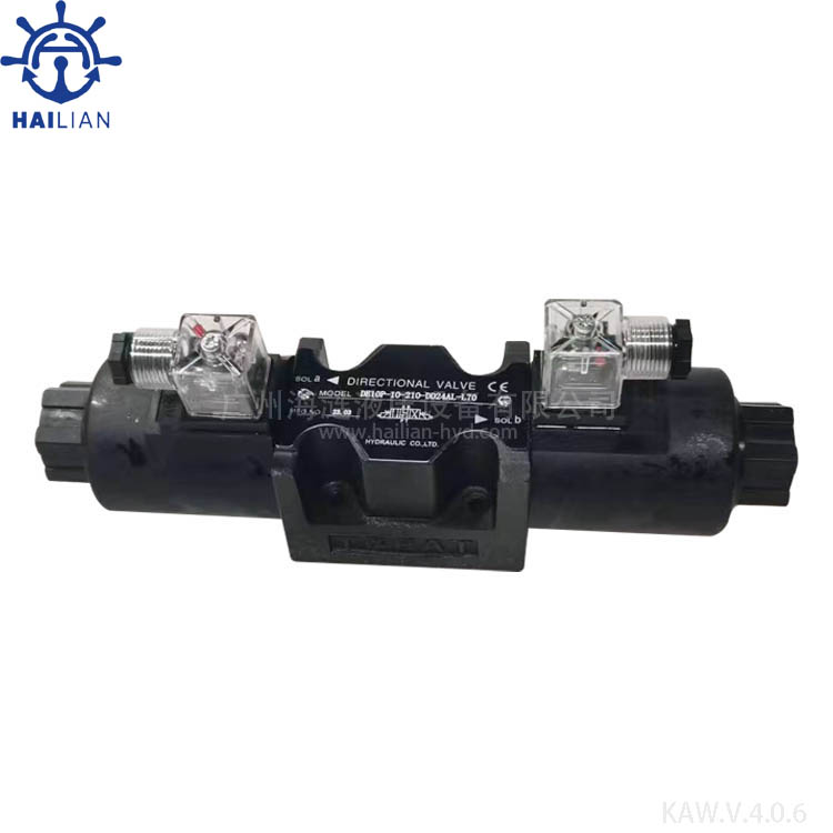 SOLENOID VALVE DE10P-10-210-DD24AL-L70 - ship hydraulic spare parts
