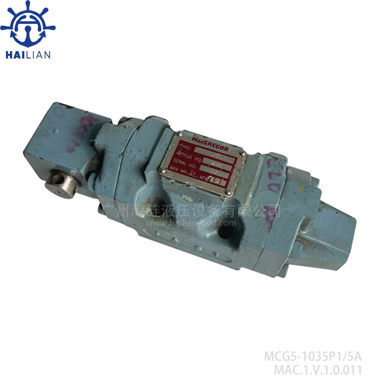 Directional control valve MCG5-1035P1/5A Macgregor hatch cover hydraulic parts