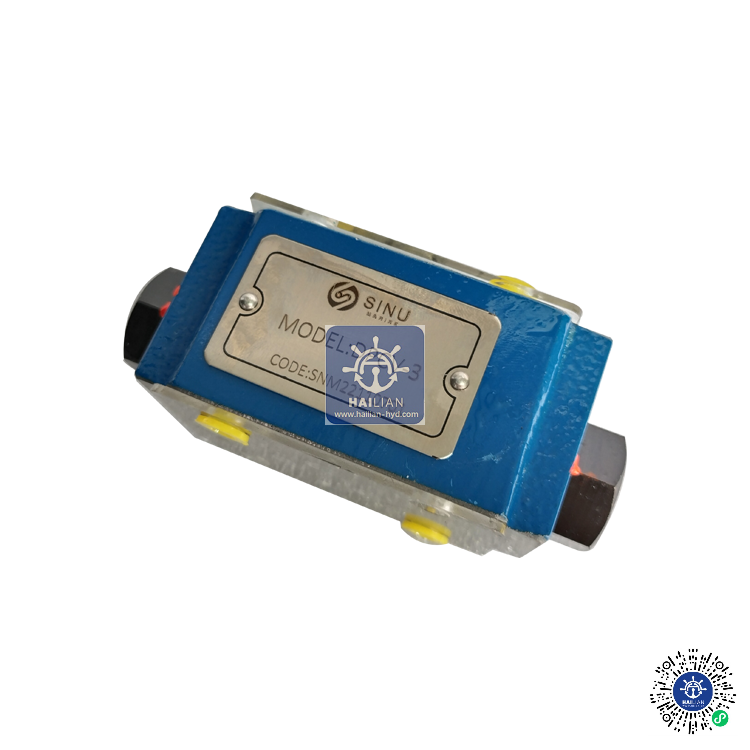 Double pilot operated check valve DPCV-3