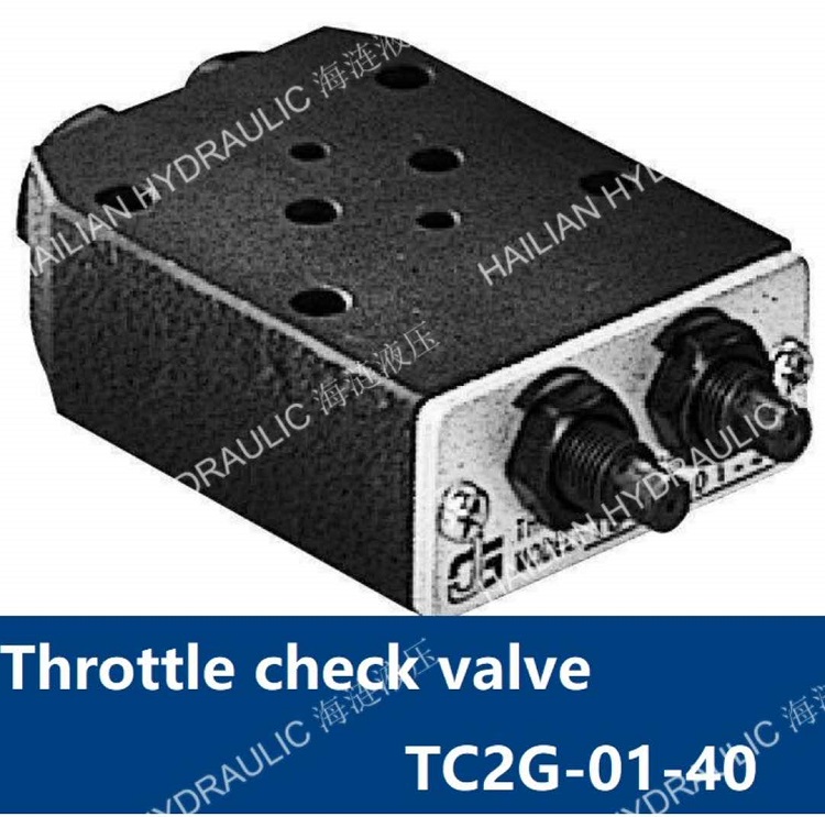 Throttle check valve TC2G-01-40