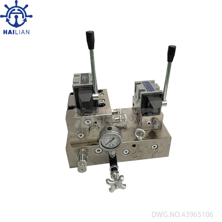 CONTROL VALVE STAND DWG.NO.43965106/43966771/43966772/43968849 FOR HATCH COVER