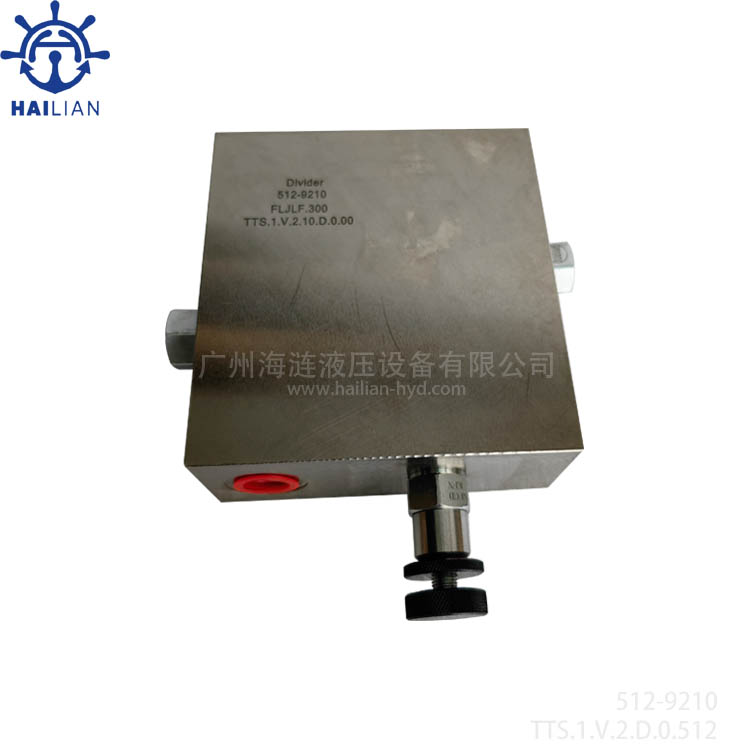 TTS hatch cover Divider valve block DWG No.512-9210