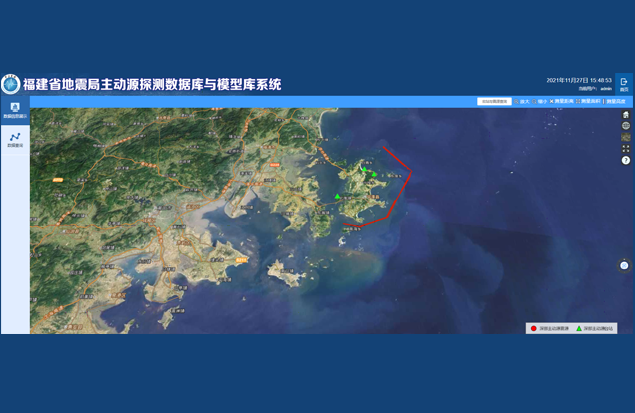 主动源探测数据库和模型库模块