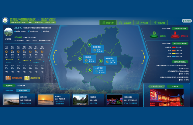 生态与旅游气象服务系统