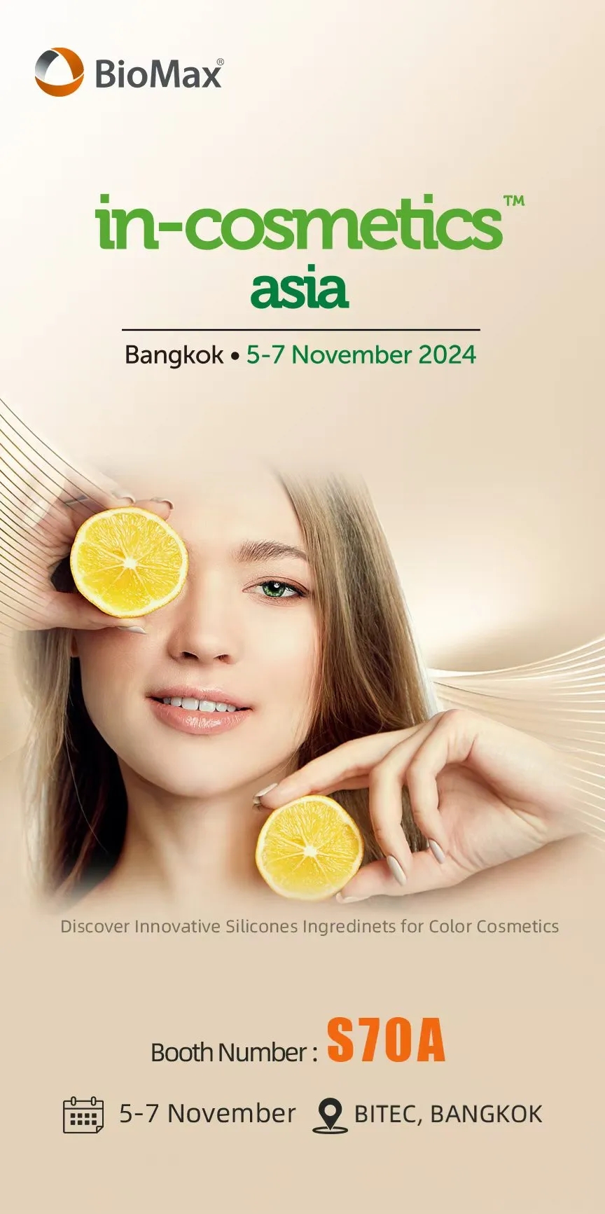 标美与您相约In-Cosmetics Asia 2024