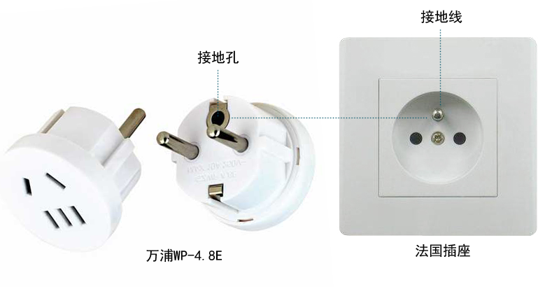 法國轉換插頭