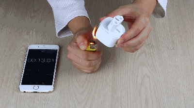 转换插头阻燃测试