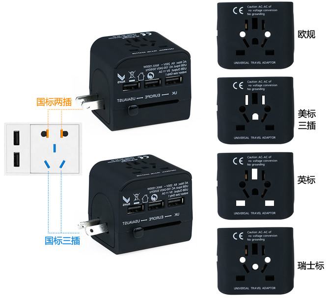 多功能轉換插頭