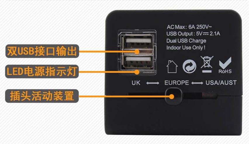 萬能旅行轉換器