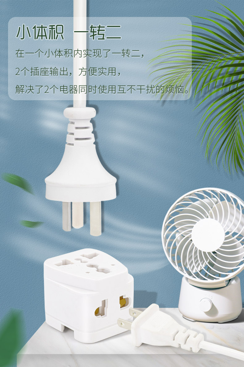多孔转换插头