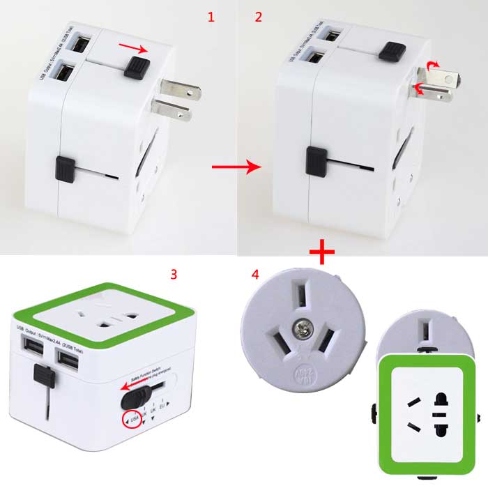 多功能插头转换器