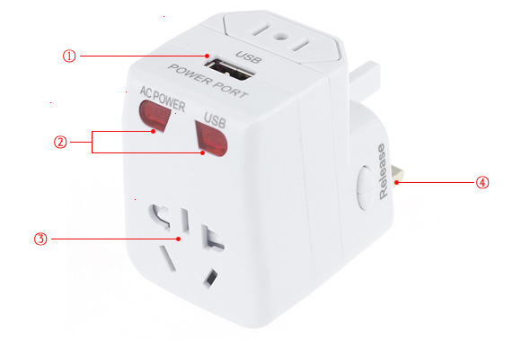 全球通用轉換插座 全球通用轉換插座