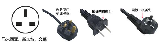 多国插头类型