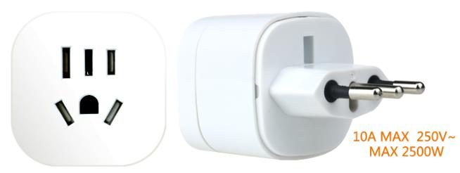 意大利转换插座