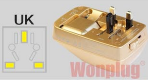 港版转换插头 港式插头转换器 港版插头转换器