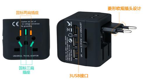 俄罗斯转换插头
