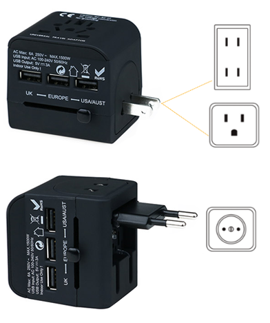 多功能旅行转换器